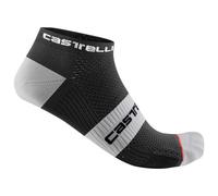 Chaussettes Castelli Lowboy 2 noir blanc - XXL