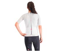 Maillot Castelli Aero RC 8S manche courte blanc gris femme - L