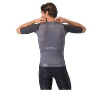 Castelli Maillot vélo homme Aero Race 8S manches courtes Gris fumée XL