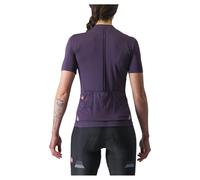 Castelli Anima 4 Short Sleeve Jersey Violet XS Femme