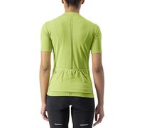 Maillot Castelli Anima 4 Lime Brillante Femme, Taille S