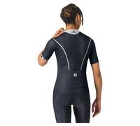 Maillot Castelli Anima Flow manches courtes noir blanc - XL