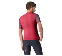 Maillot Castelli Prologo Lite 2 manches courtes rouge bordeaux - XS
