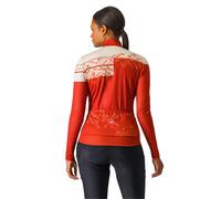 Castelli - Unlimited W Thermal 2 Jersey - Maillot vélo femme Red Ochre / Silver Moon - S