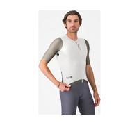 Castelli - Maillot de cyclisme Corretto Jersey manches courtes ivoire/clay-black S Homme