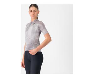 Castelli Maillot Cosmic Vortex S/S pour Dames gris