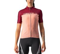 Maillot Castelli Velocissima manche courte rose clair lilas femme - L