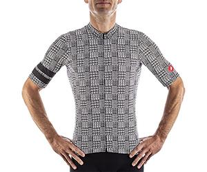 castelli Maison Jersey T-Shirt Homme, Black/White, XL