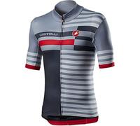 castelli Mid Weight Pro Jersey T-Shirt pour Homme M Vortex Gray