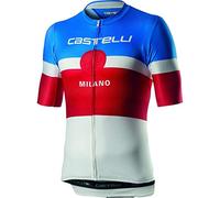 castelli Milano T-Shirt pour Homme XXL Blanc