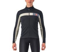 Castelli Mortirolo 6s Gore-tex Infinium™ Windstopper® Jacket Noir L Homme Light Black / Chalk / Silver Reflex