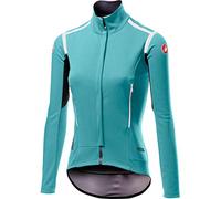 CASTELLI Perefetto Ros W Long Housse, Veste de sport pour femme M bleu ciel