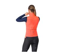Castelli Perfetto Air Gore-tex Infinium™ Windstopper® Gilet Orange S Femme
