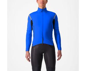 Castelli - Perfetto RoS 2 Convertible Jacket - Coupe-vent vélo homme Azzurro Italia / Silver Reflex - M