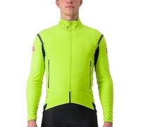 CASTELLI Perfetto RoS 2 Veste coupe-vent imperméable respirante pour vélo de route et de gravier I Cyclisme, Vert citron/gris foncé, X-Small