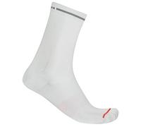 Castelli Chaussettes Premio Evo 18 blanc XXL