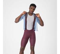 Castelli - Premio Evo Bibshort - Cuissard vélo homme Deep Bordeaux / Winter Sky - M