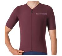 Maillot Castelli Premio Evo manche courte violet bordeaux - S