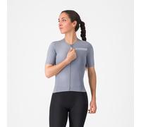 Castelli - Premio Evo W Jersey - Maillot vélo manches courtes femme Vortex Gray - L