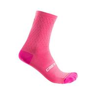 castelli Pro, Chaussettes Femme, Femme, Chaussettes, 4520115, Giro Pink, L/X