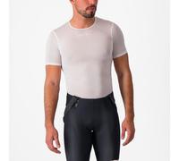 Castelli Pro Mesh 2.0 Short Sleeve Base Layer Blanc XL Homme