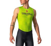 CASTELLI Pro Mesh BL Sleeveless T-Shirt Homme, Lime électrique, L