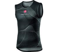 castelli Pro Mesh Sleeveless T-Shirt pour Homme L Light Black