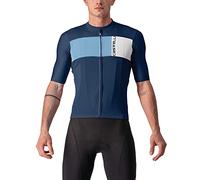 Castelli Prologo 7 Short Sleeve Jersey Bleu XS Homme