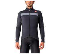 CASTELLI Homme Puro 3 Jersey Fz Maillot de cyclisme, Noir - Gris, XXL EU