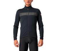 CASTELLI RADDOPPIA 3 JKT Jacket Homme, Light Black/Black Reflex, Large
