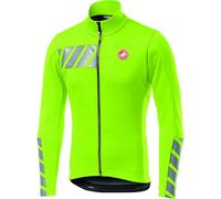 CASTELLI Raddouble 2 Jacket, Veste de sport pour homme, jaune fluo, M