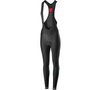 CASTELLI - Rapide, Bibtight, Short de Cyclisme pour Femme M Black Celeste