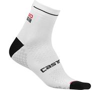 CASTELLI Rose Corsa Paire de chaussettes pour femme, blanc, L/X