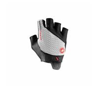 Gants Castelli Pro V Rosso Corsa blanc noir - L