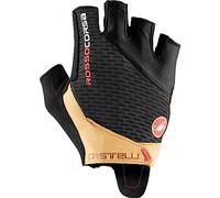 CASTELLI Rosso Corsa Pro V Glove Men's, Black/Tan, XXL