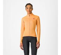 Castelli Sfida Long Sleeve Jersey Orange S Femme Orange