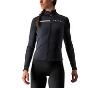 Castelli Maillot à manches longues Sinergia 2 Noir / Light Black/White Femme L