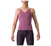 CASTELLI Solaris Damen Radtop, Größe L, Radtrikot, Fahrradbekleidung|CASTELLI lilas