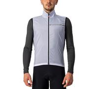 CASTELLI Squadra St. Vest Sports Men's, Silver Gray/Dark Gray, L