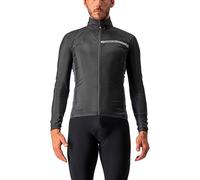 Castelli - Squadra Stretch Jacket - Coupe-vent vélo homme Light Black / Dark Gray - L