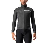 Castelli Squadra Stretch JKT Jacket Homme, Noir (Light Black/Dark Gray), XXL