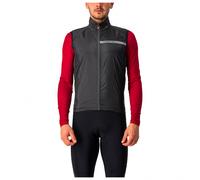 Gilet coupe-vent Castelli Squadra Stretch noir gris foncé - XL
