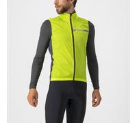Castelli - Squadra Stretch Vest - Gilet vélo homme Electric Lime / Dark Gray - M