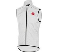 castelli Squadra Vest Gilet de Sport pour Homme XS Blanc