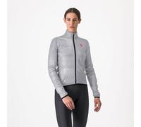 Veste Castelli Squall Shell gris clair blanc femme - M