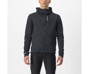 Castelli - Trail Hoodie Jacket - Veste imperméable homme Light Black - 3XL