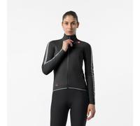 Castelli - Ultra Rain Cape - Veste vélo femme Black / Silver Reflex - L