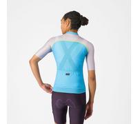 Castelli - Unlimited 2 Jersey - Maillot vélo femme Neon Cobalt / Purple Mist-Light - S