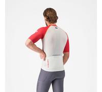 Castelli - Unlimited Endurance 3 Jersey - Maillot de cyclisme - M - ivory / rich red / vivid orange