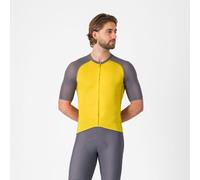Castelli - Unlimited Endurance 3 Jersey - Maillot vélo manches courtes homme Mango Mojito / Smoky Gray-Elmwoo - S